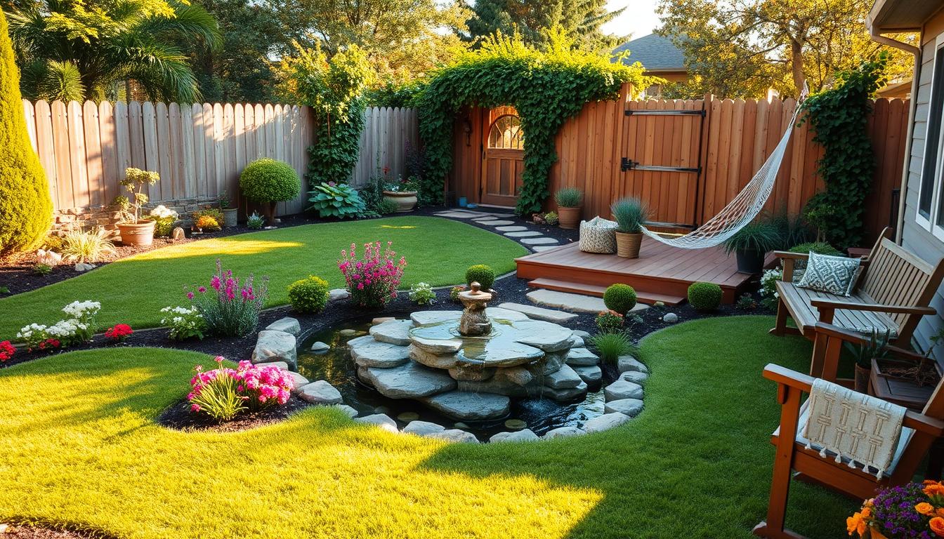 DIY backyard landscaping on a budget