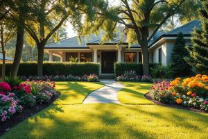 Landscaping for new construction homes